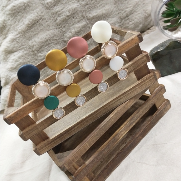 4pc Boho Hair Clips - Picture 2 of 4